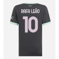 AC Milan Rafael Leao #10 Replica Third Shirt Ladies 2024-25 Short Sleeve